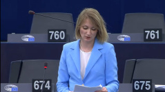 16 April 2024 The Head of the National Assembly delegation to the Parliamentary Assembly of the Council of Europe Biljana Pantic Pilja